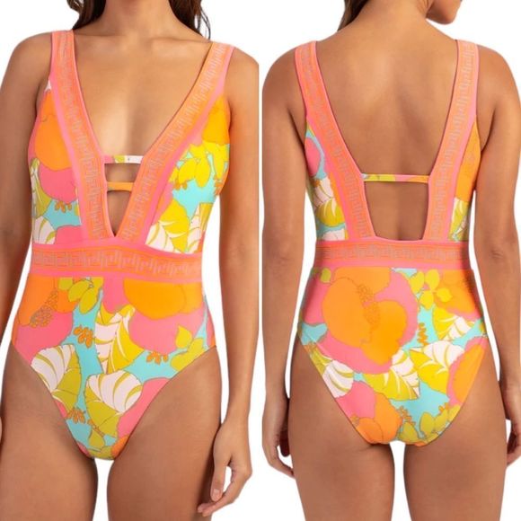 TRINA TURK One Piece Swimsuit! Retail$162. - Picture 3 of 3